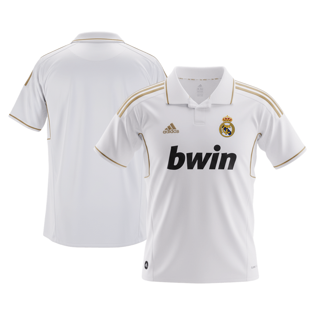Retro Soccer Jersey Real Madrid Home 2011/12 - Image 9