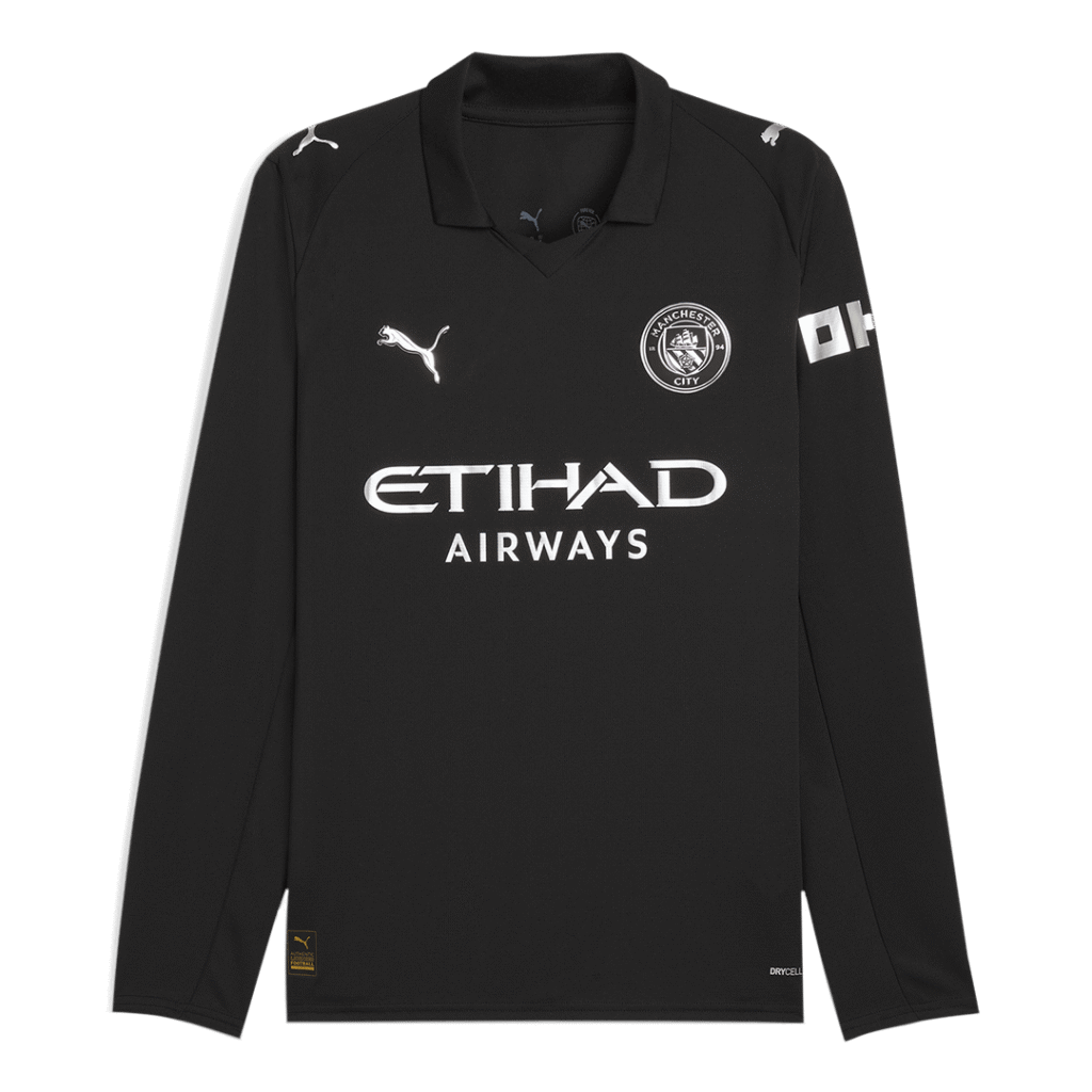Manchester City Away Long Sleeve Jersey 2025/26