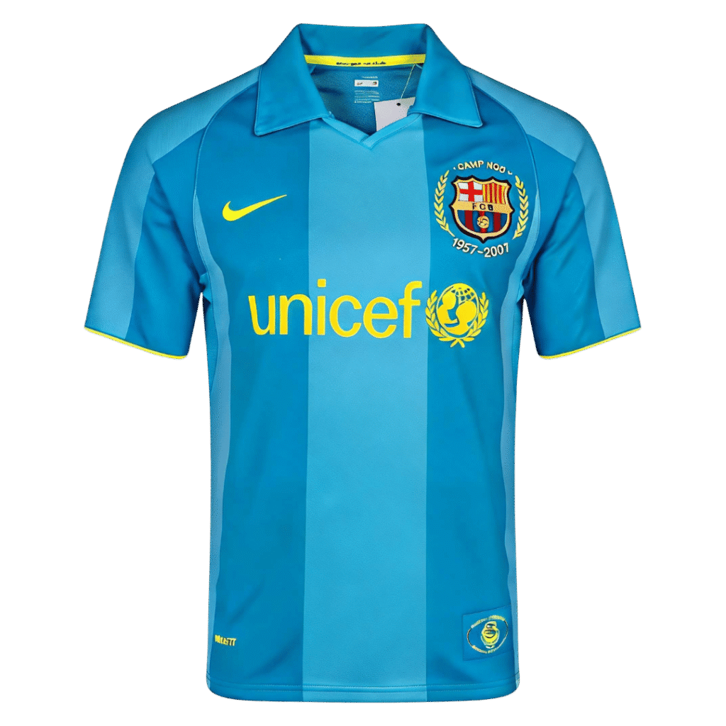 Retro Soccer Jersey Barcelona Away 2007/08