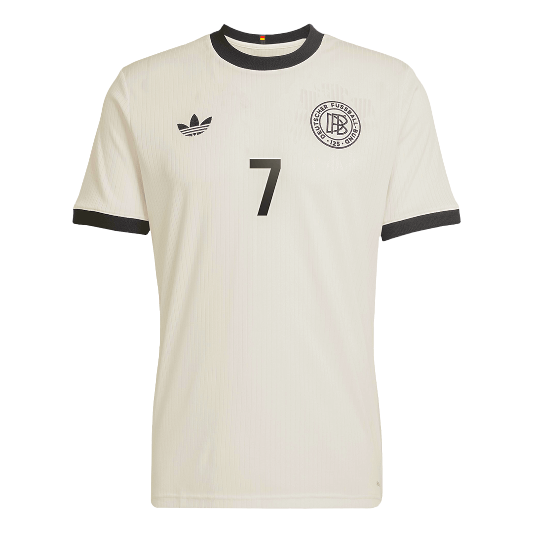 HAVERTZ #7 Germany 125th Anniversary Soccer Jersey 2025 White - Image 12