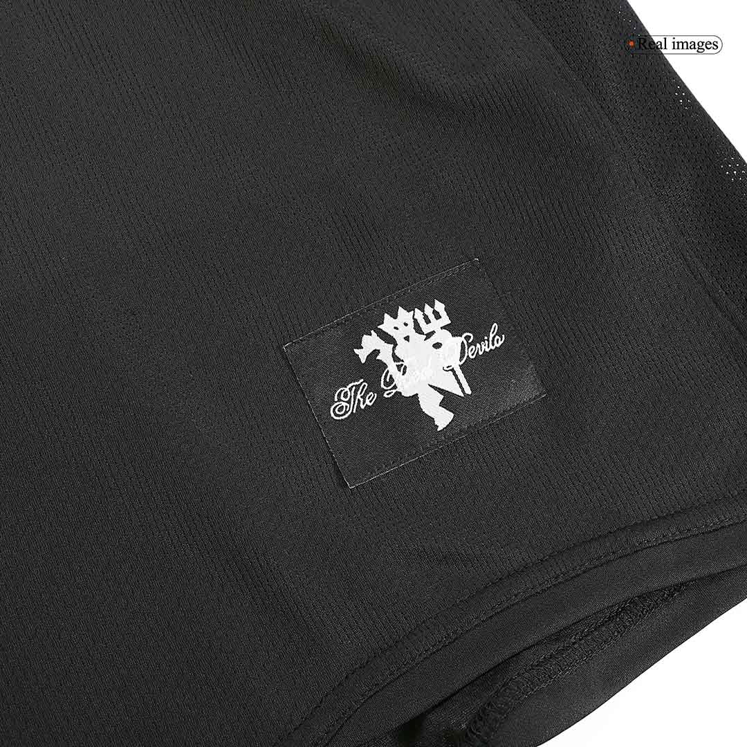 Retro Jersey RONALDO #7 Manchester United Retro Jersey Away Soccer Shirt 2007/08 - Image 3