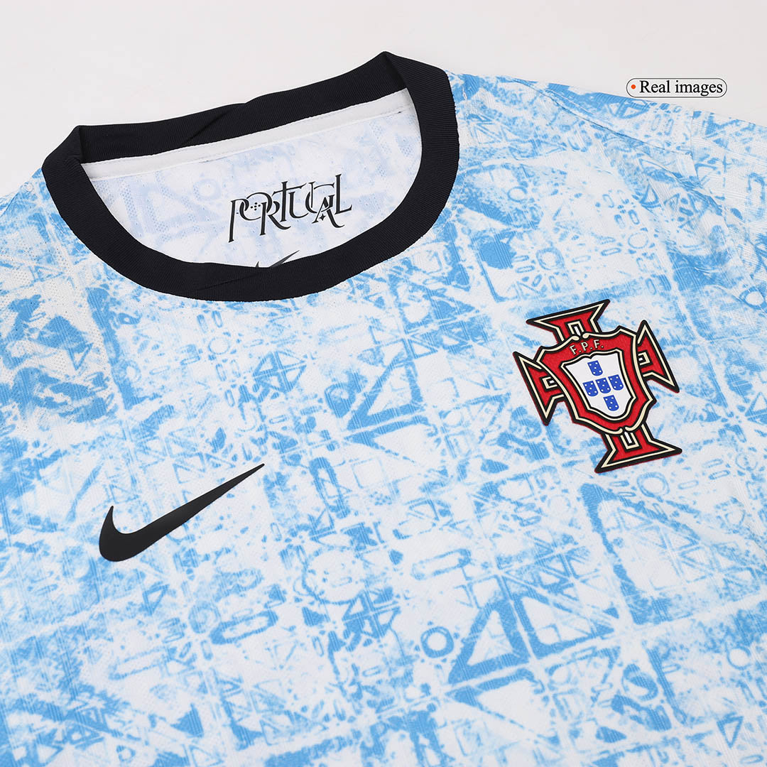 Authentic Portugal Away Long Sleeve Soccer Jersey Euro 2024 - Image 7