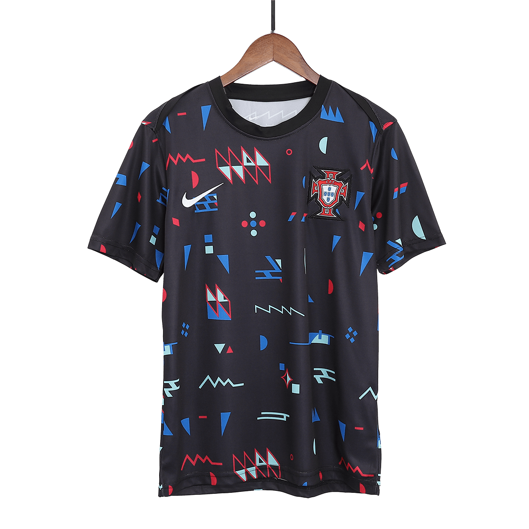 Portugal Pre-Match Soccer Jersey Euro 2024 - Image 8