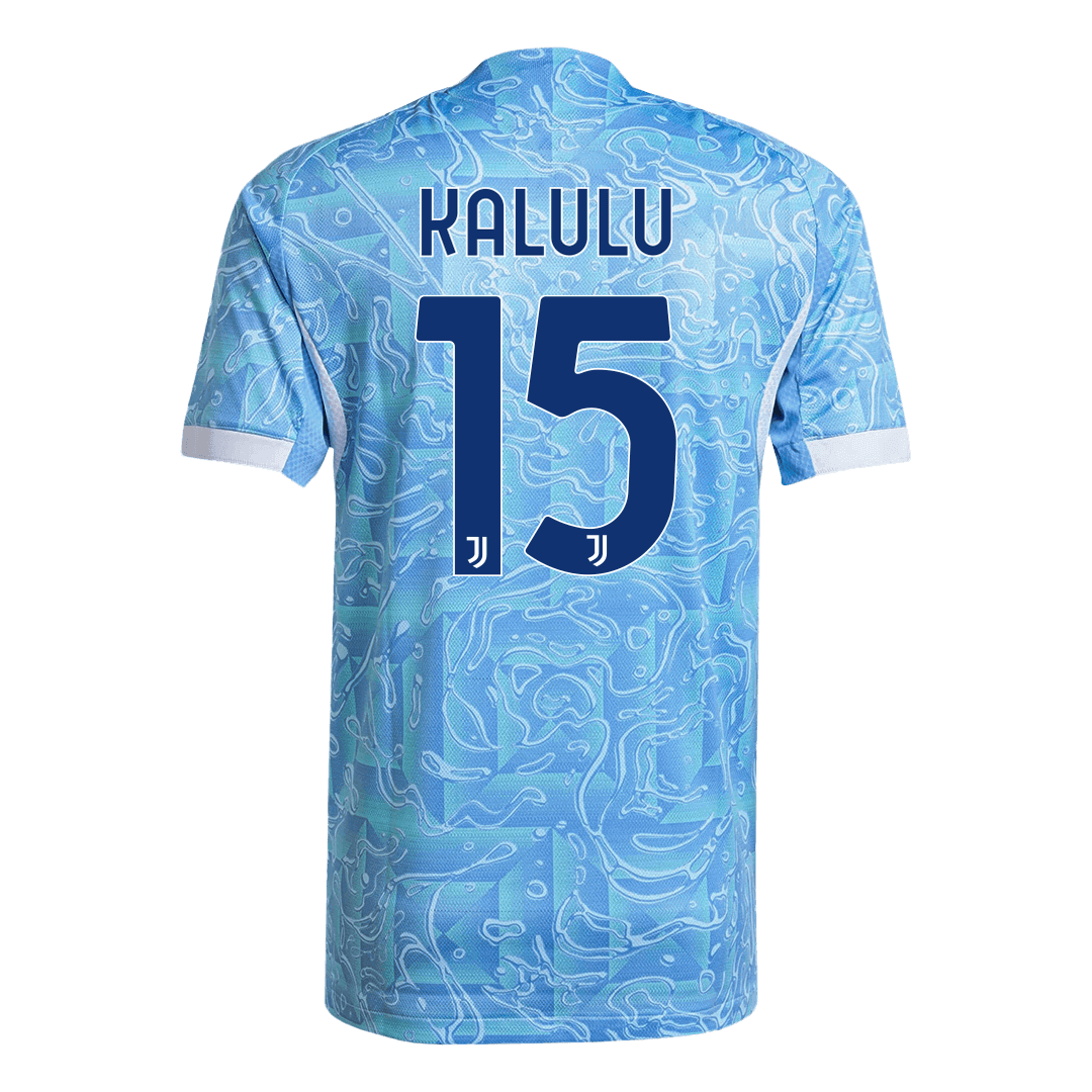 KALULU #15 Juventus Away Player Version Jersey 2025/26 - Image 7