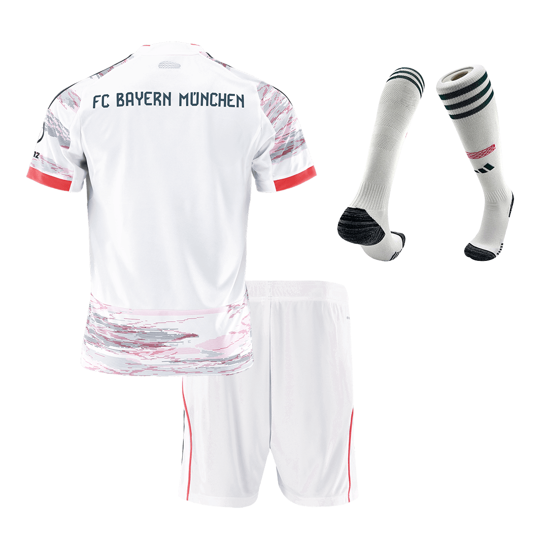 Bayern Munich Away Kids Soccer Jerseys Full Kit 2025/26 - Image 16