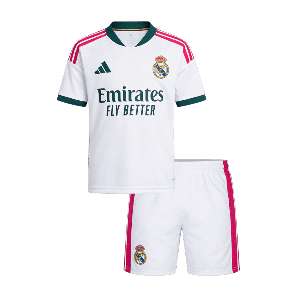Real Madrid Home Kids Soccer Jerseys Kit 2026/27