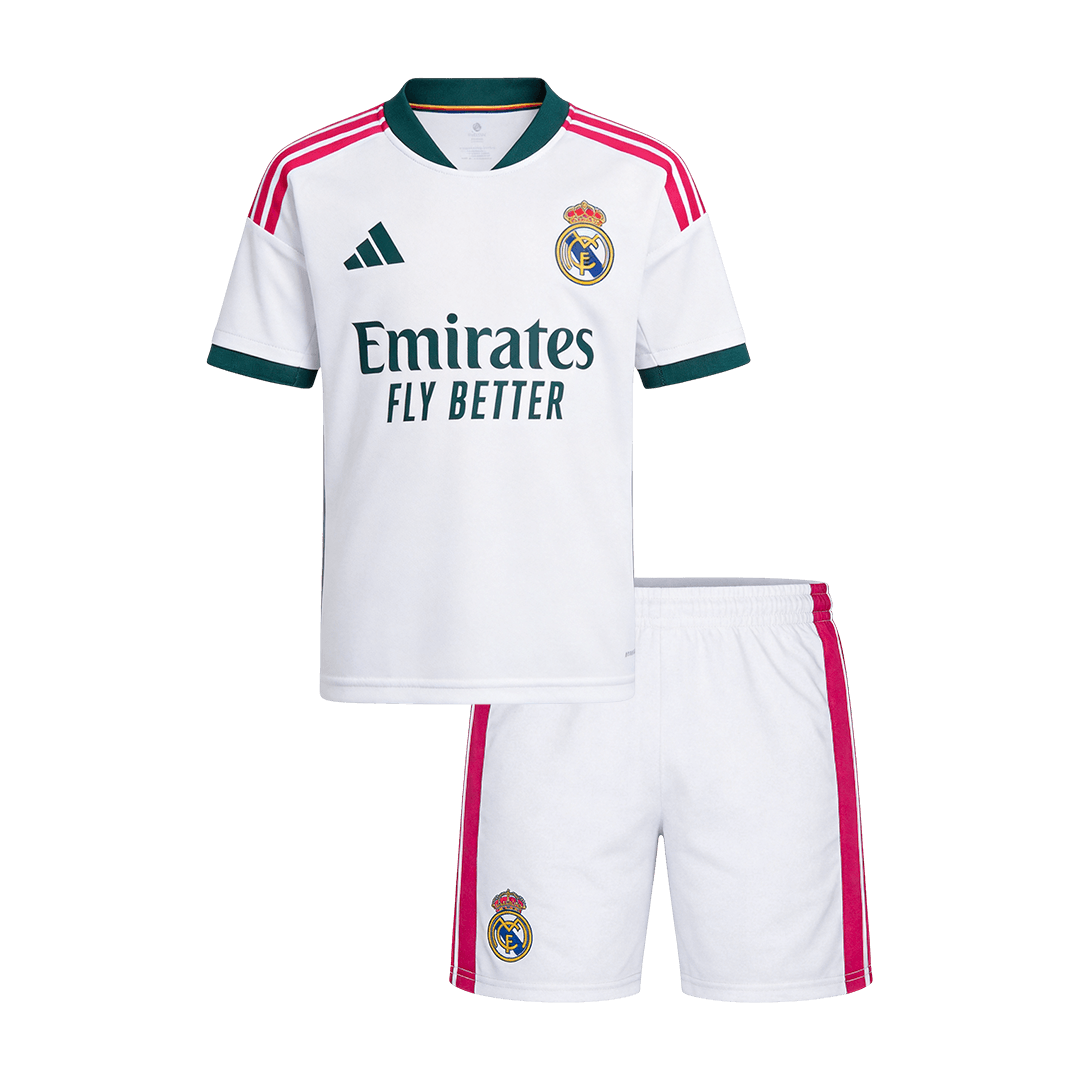 Real Madrid Home Kids Soccer Jerseys Kit 2026/27
