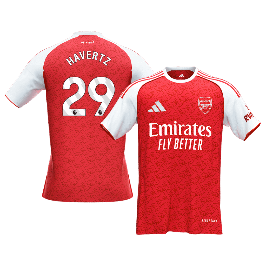 HAVERTZ #29 Arsenal Home Soccer Jersey 2025/26