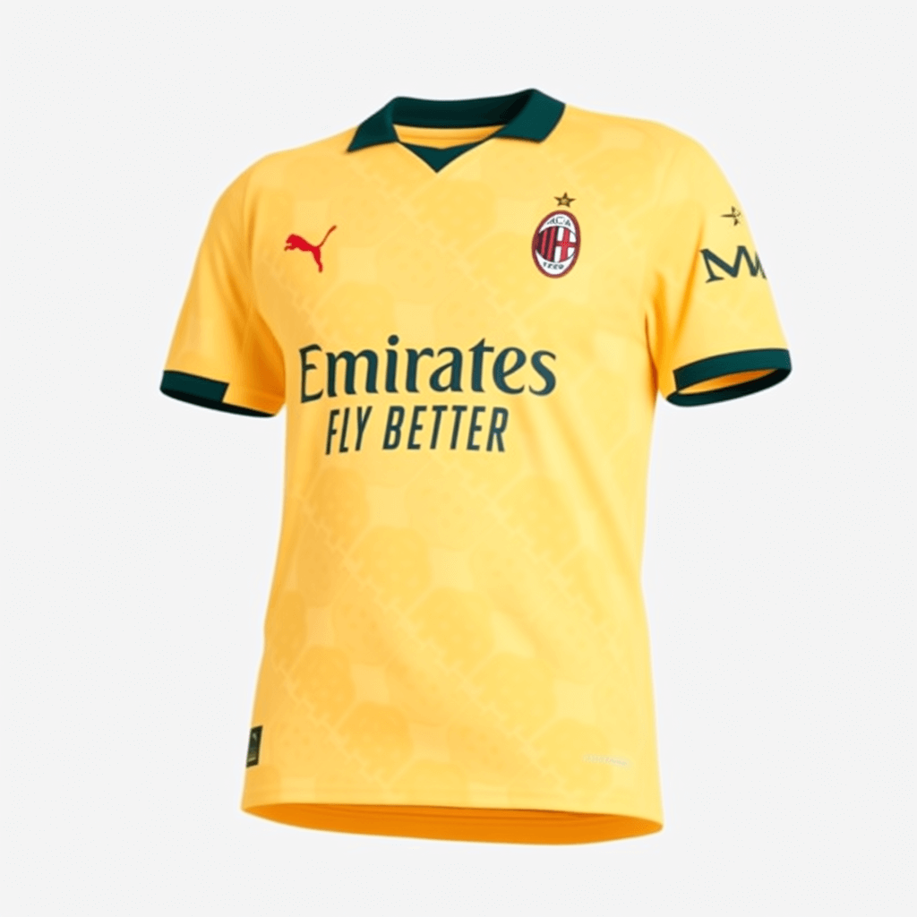 AC Milan Third Away Soccer Jersey 2025/26
