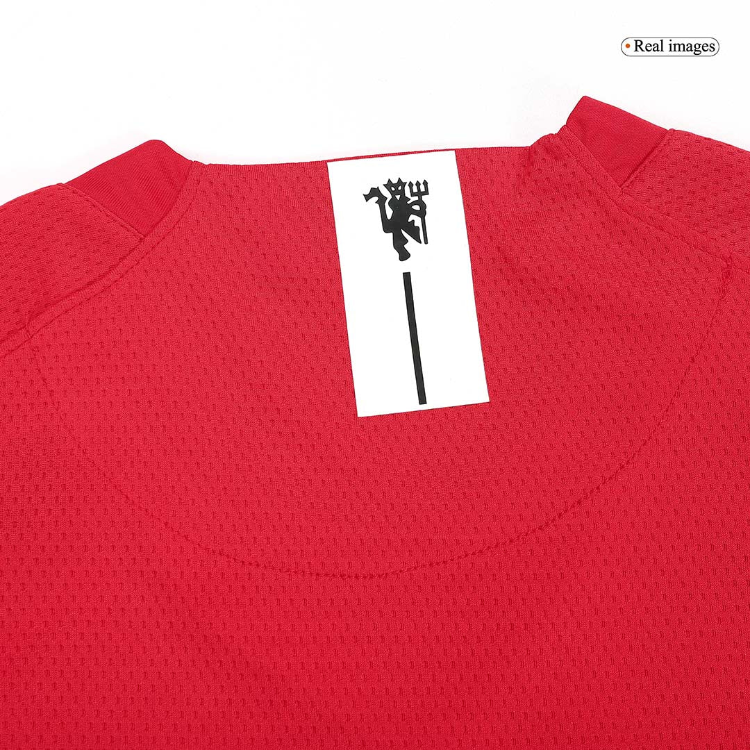 Retro Jersey ROONEY #10 Manchester United Retro Jersey Home Soccer Shirt 2007/08 - UCL Final - Image 3
