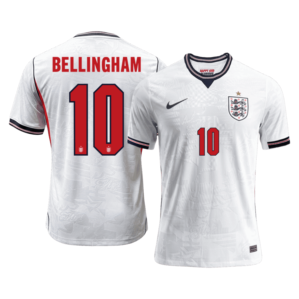 BELLINGHAM #10 England Home Player Version Jersey World Cup 2026