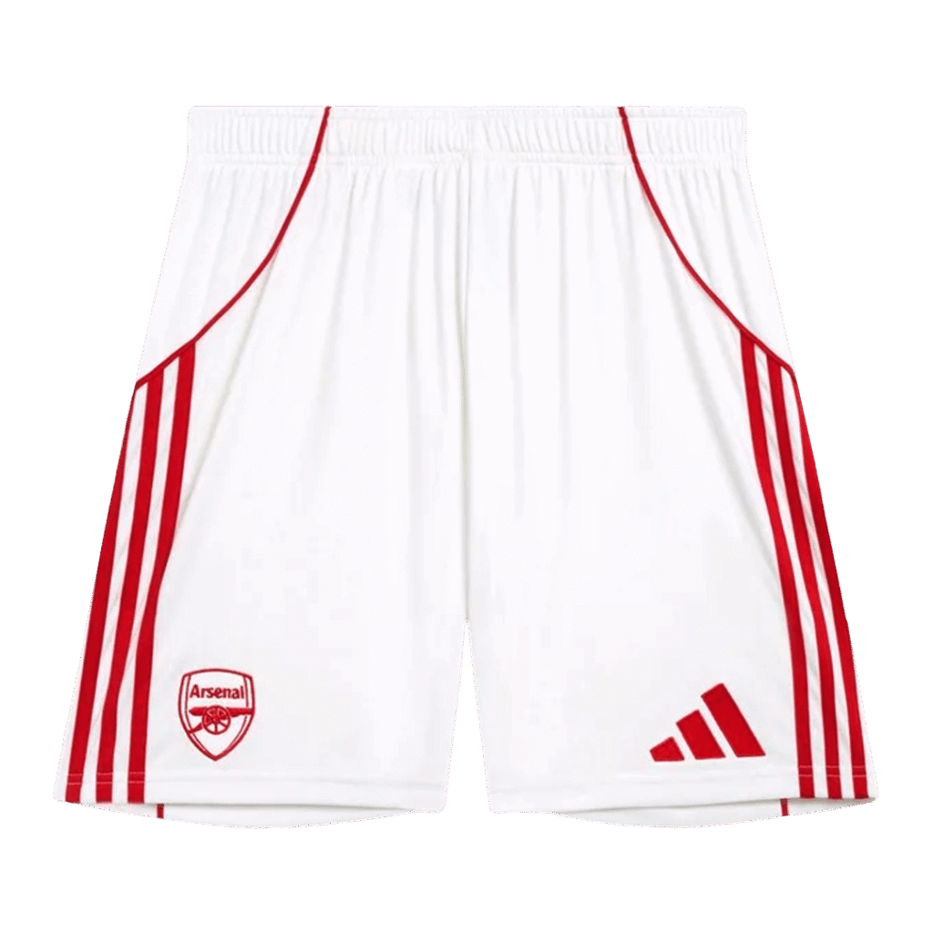 Arsenal Home Soccer Shorts 2025/26