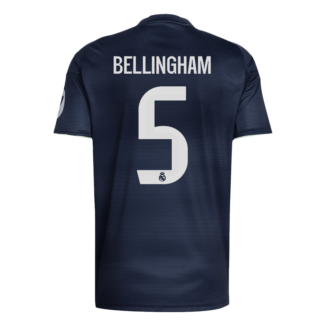 BELLINGHAM #5 Real Madrid Away Soccer Jersey 2025/26 - Image 11