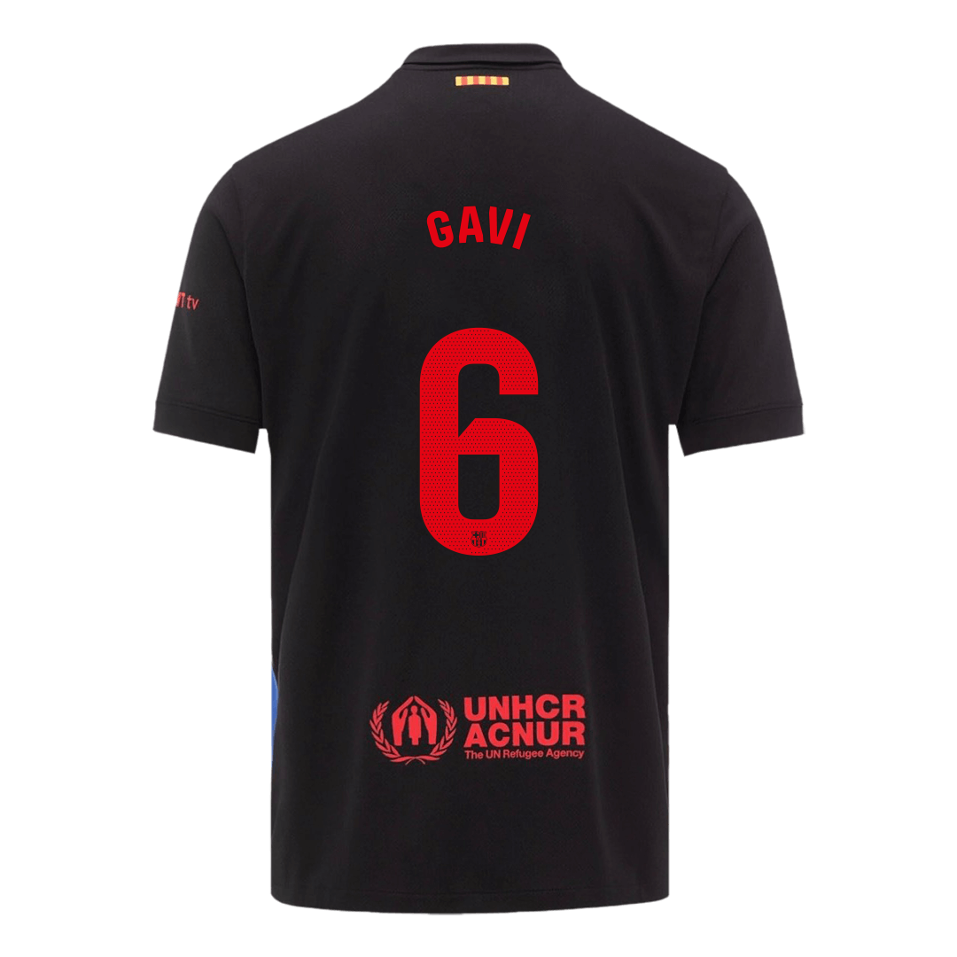 GAVI #6 Barcelona Away Soccer Jersey 2024/25 - Spotify Logo Without Text - Image 8