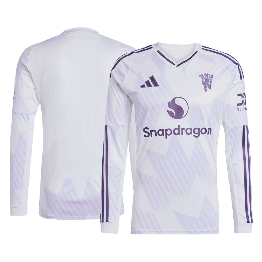 Manchester United Away Long Sleeve Jersey 2025/26 - Image 8