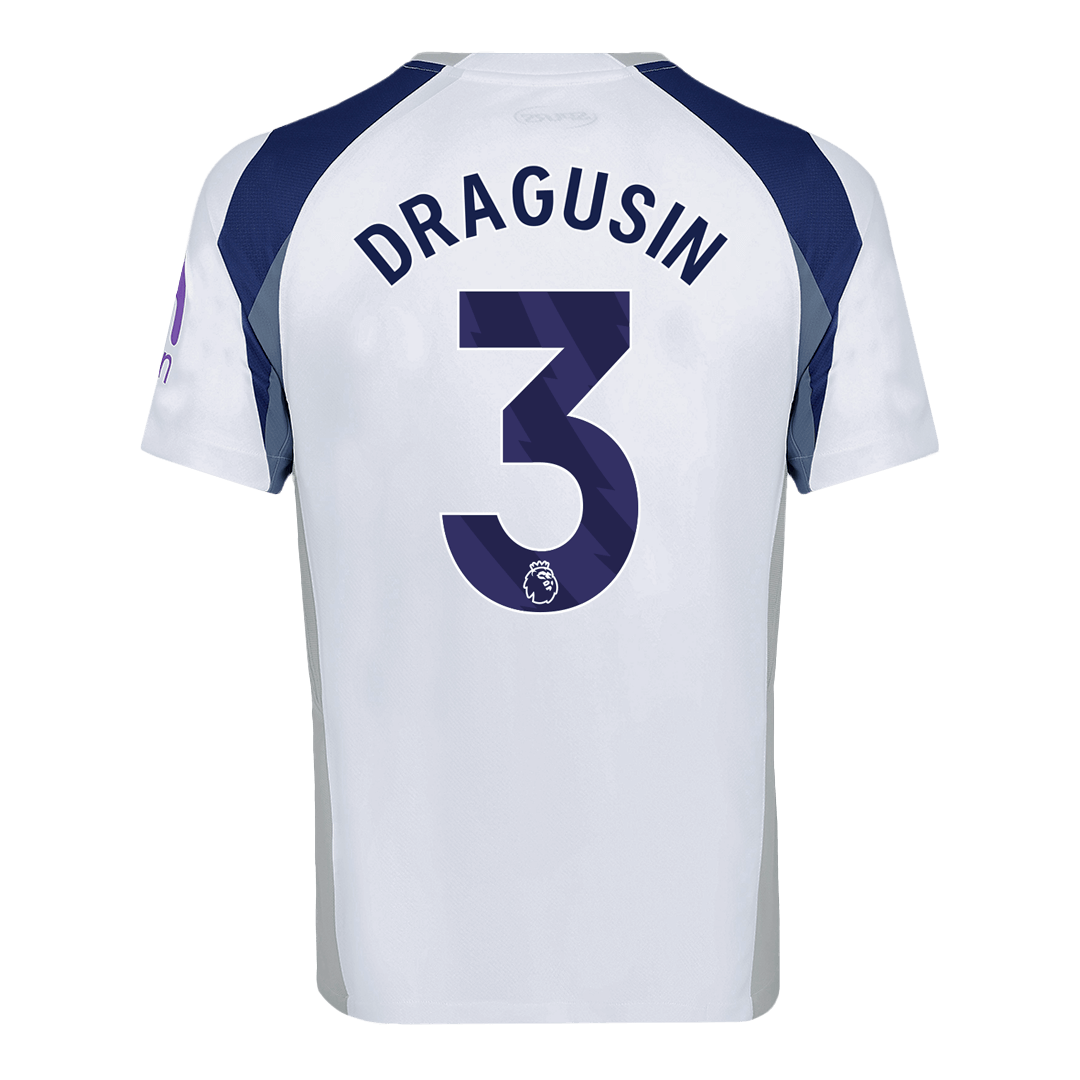DRAGUSIN #3 Tottenham Hotspur Home Soccer Jersey 2025/26 - Image 8