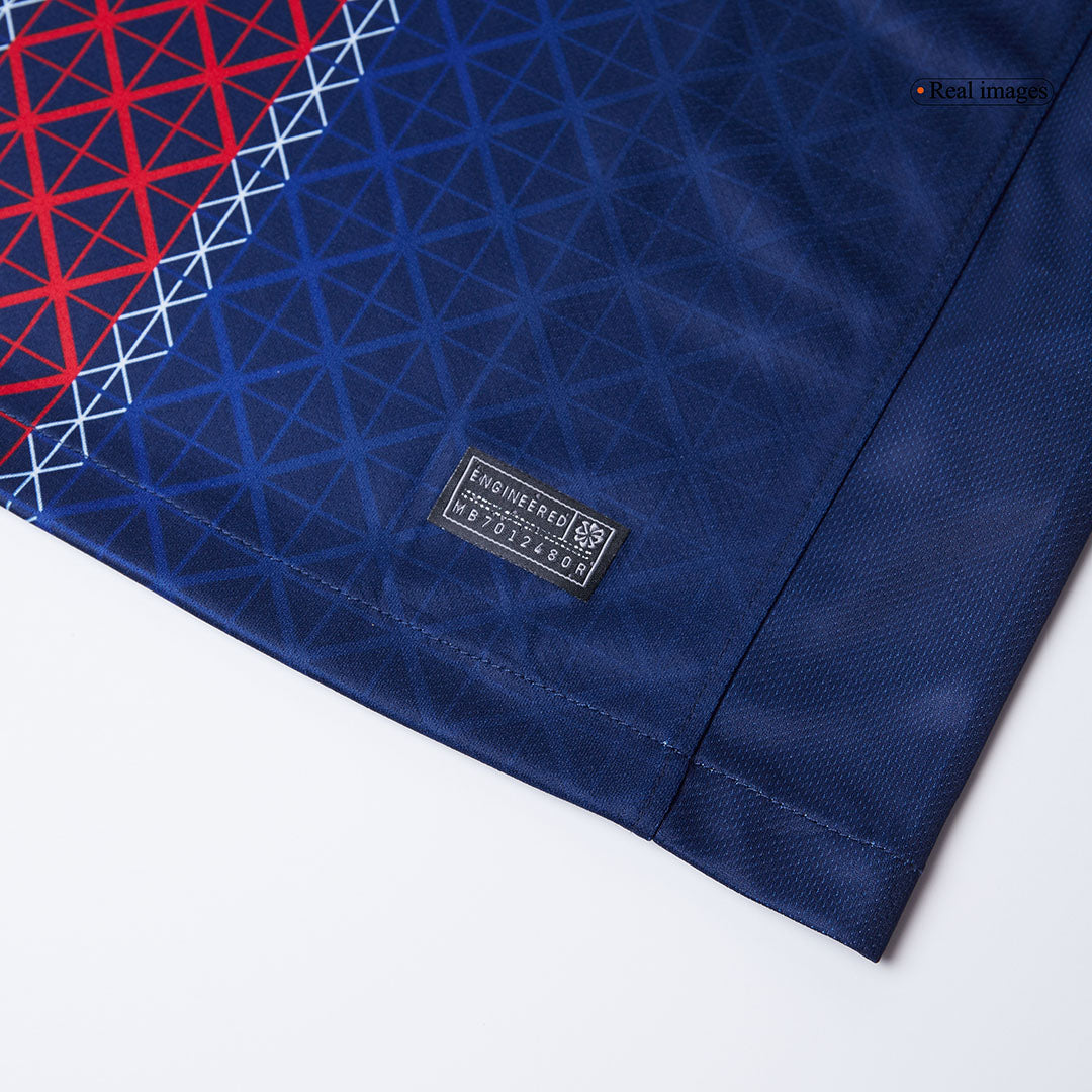 KVARATSKHELIA #7 PSG Home Soccer Jersey 2025/26 - Image 2