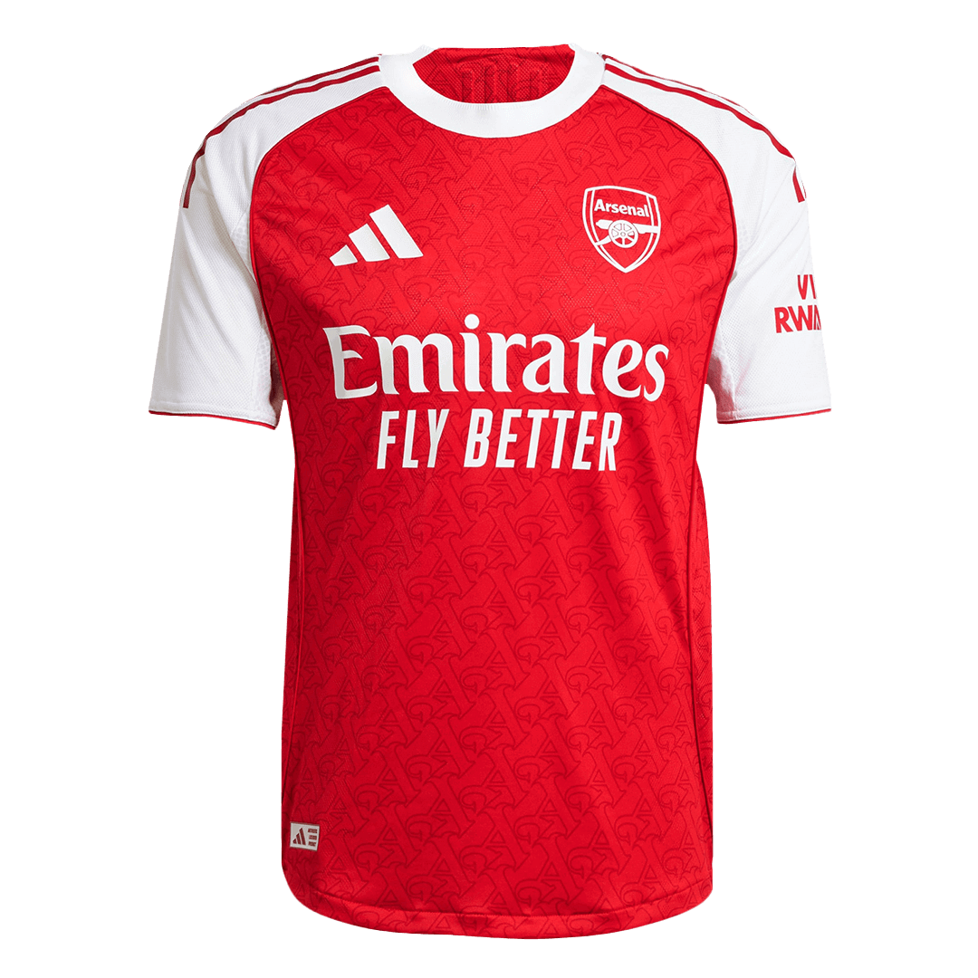 Arsenal Authentic SALIBA #2 Soccer Jersey 2025/26 - Image 5