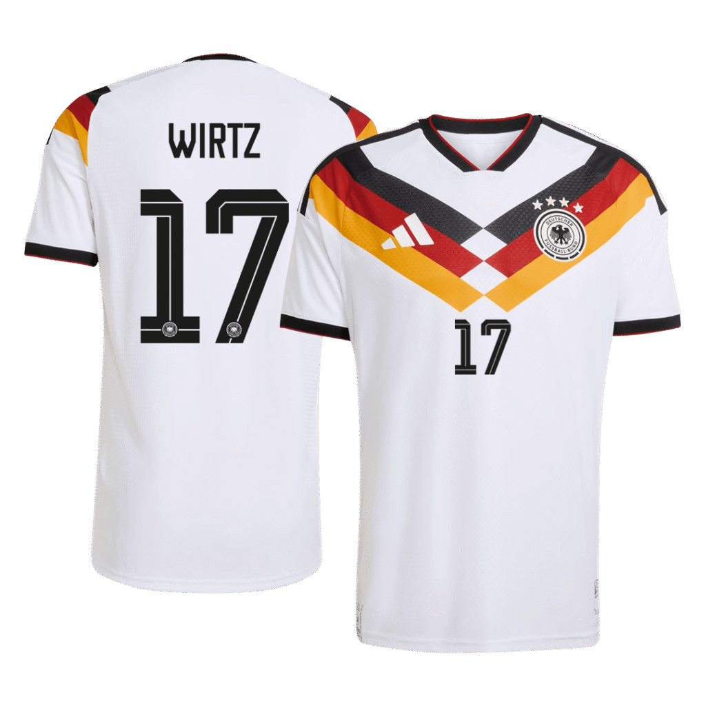 WIRTZ #17 Germany Home Player Version Jersey World Cup 2026
