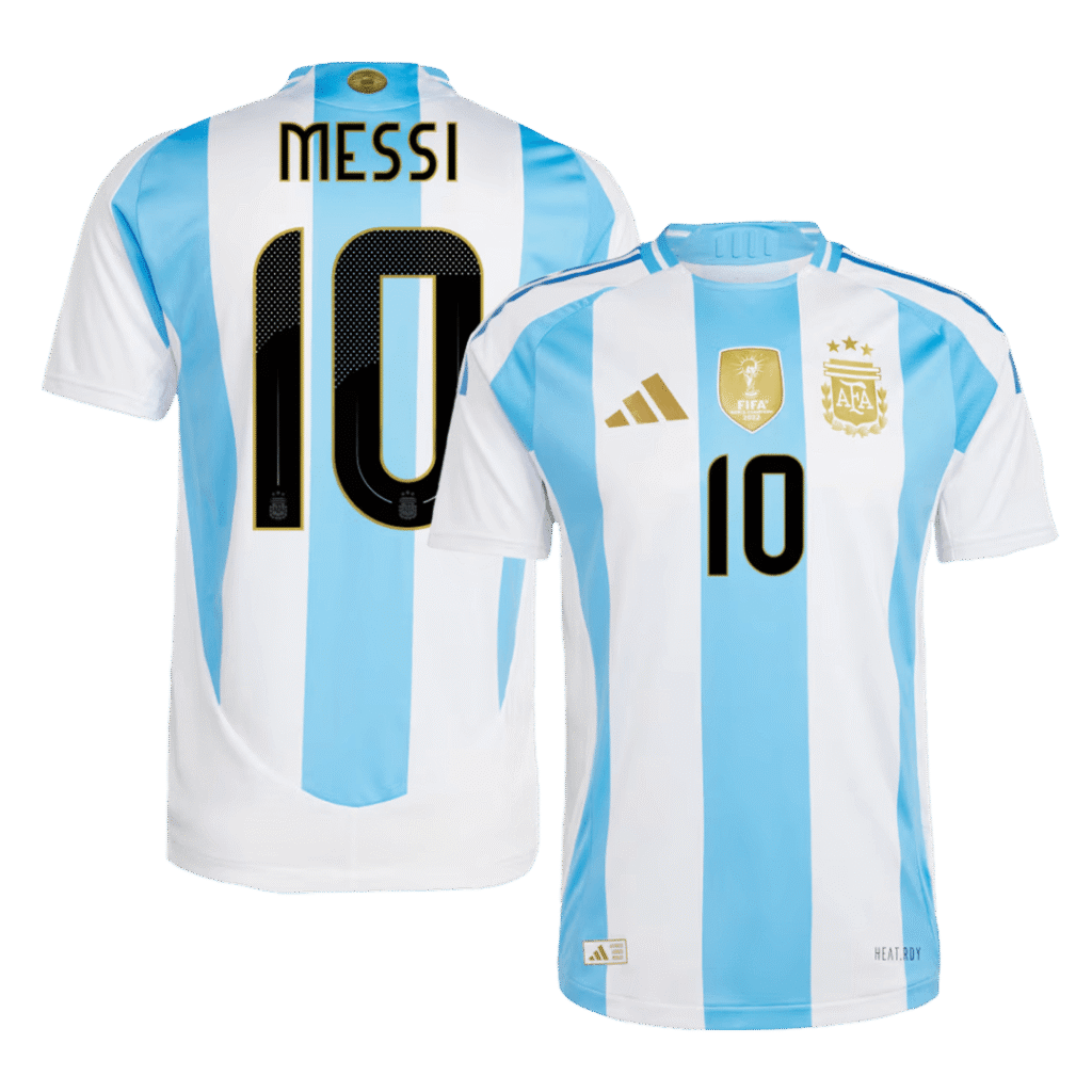 Authentic MESSI #10 Argentina Home Soccer Jersey 2024