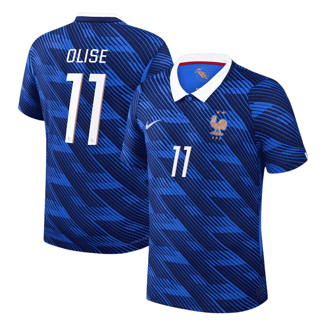 OLISE #11 France Home Player Version Jersey World Cup 2026
