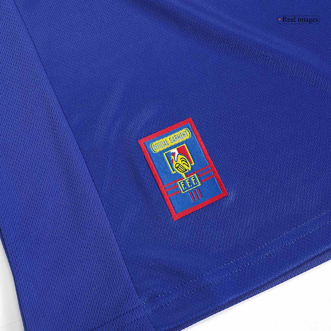 Retro HENRY #12 1998 France Home Soccer Jersey - Image 2