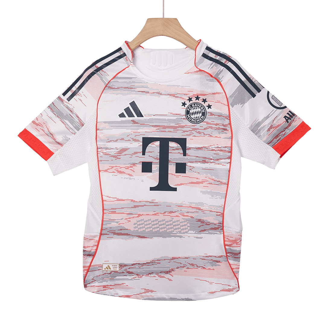 Authentic MULLER #25 Bayern Munich Away Soccer Jersey 2025/26 White - Image 11