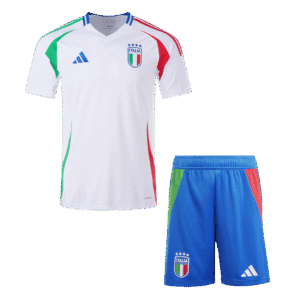 Italy Away Soccer Jersey Kit(Jersey+Shorts) Euro 2024
