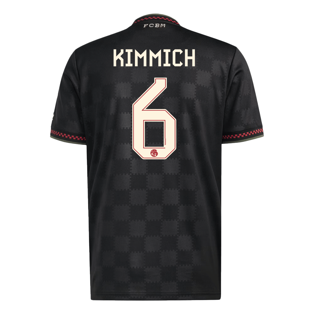 KIMMICH #6 Bayern Munich Soccer Jersey Third Away Custom Shirt 2025/26 - Image 2