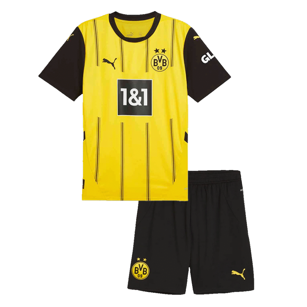 Kids Borussia Dortmund Home Soccer Kits