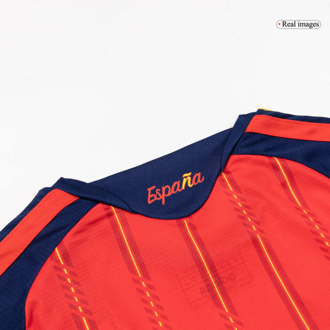 Spain Home World Cup Kids Soccer Jerseys Kit 2026 - Image 5