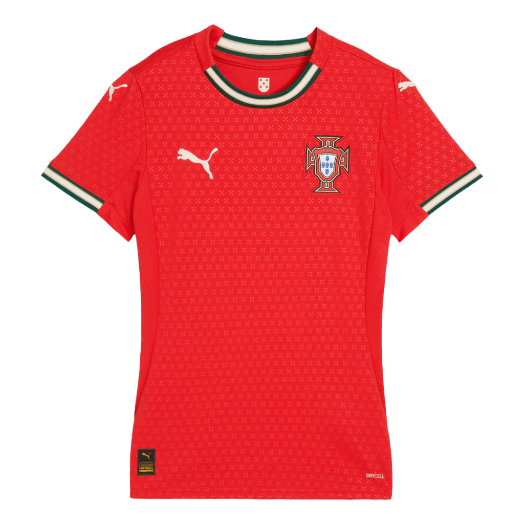 Women's Portugal Home Soccer Jersey 2025