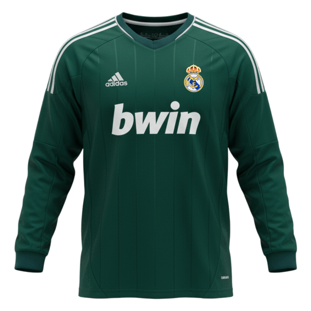 Retro Soccer Jersey Real Madrid Third Away Long Sleeve 2012/13