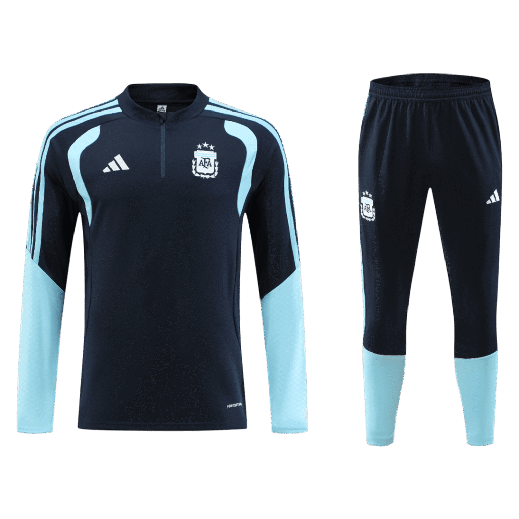 Argentina 1/4 Zip Tracksuit 2026 Navy