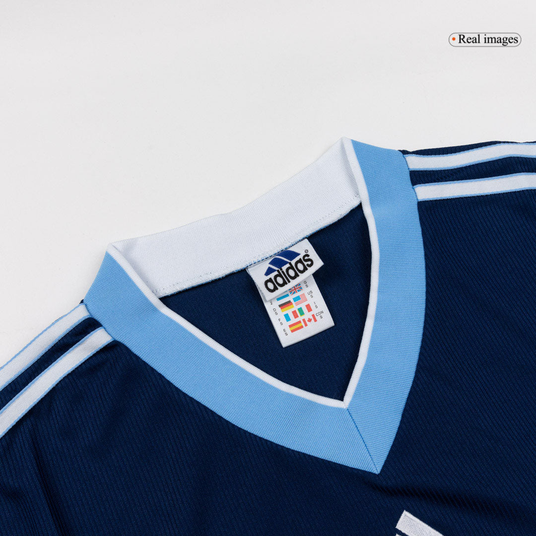 Retro Soccer Jersey Argentina Away 1998 - Image 7