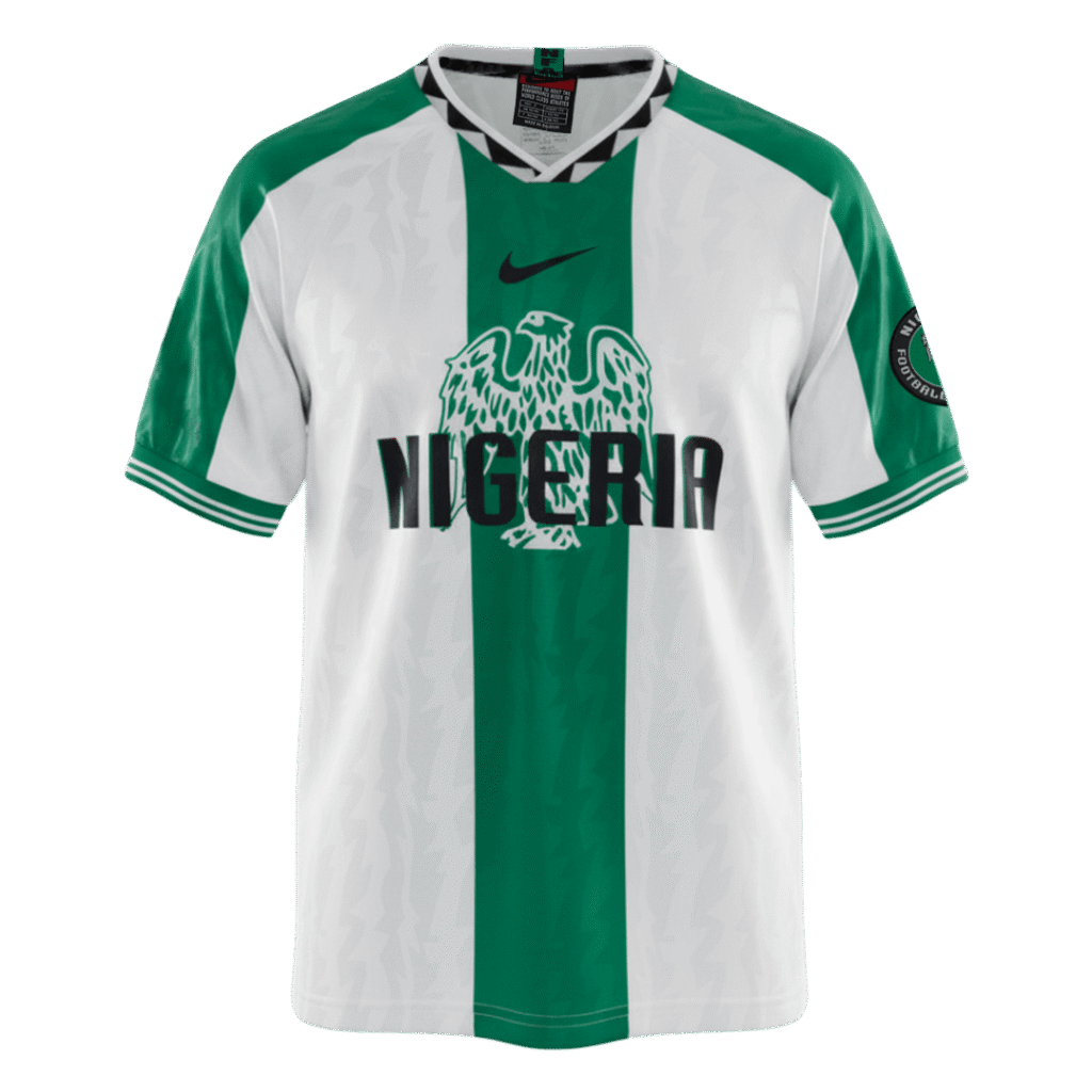 Retro Soccer Jersey Nigeria Away 1996