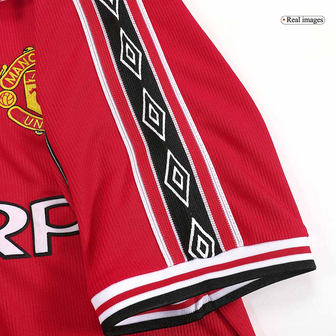 Retro Soccer Jersey Manchester United Home 98/00 - Image 2