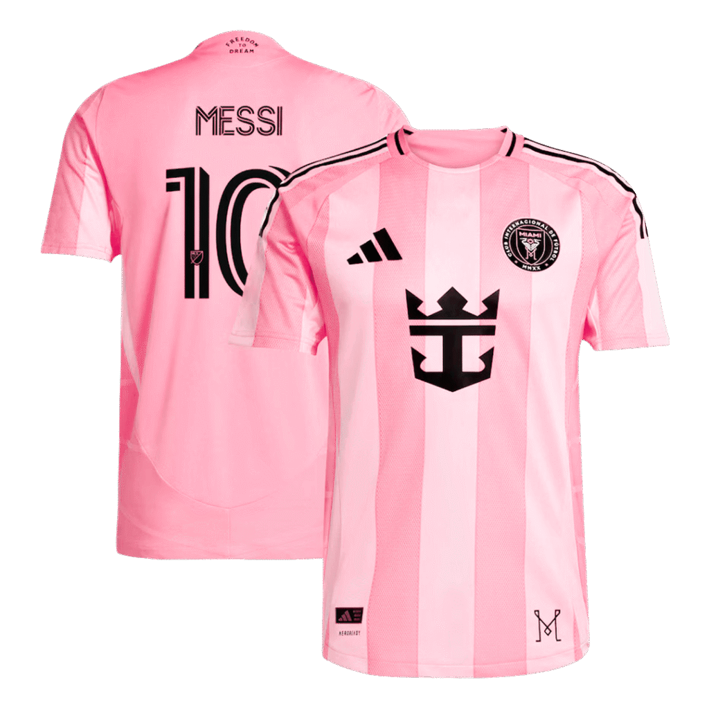 Authentic MESSI #10 Soccer Jersey Inter Miami Home Shirt 2025