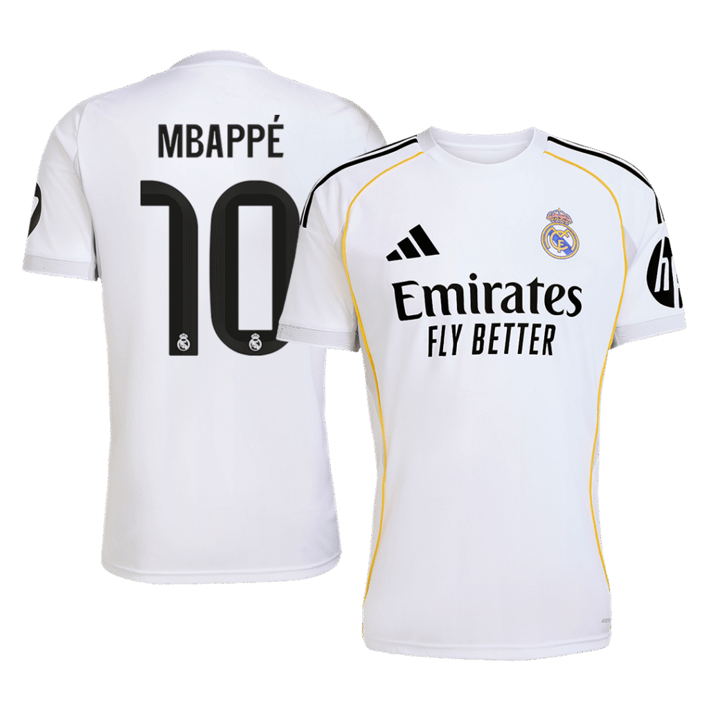MBAPP?? #10 Real Madrid Soccer Jersey Home Custom Shirt 2025/26