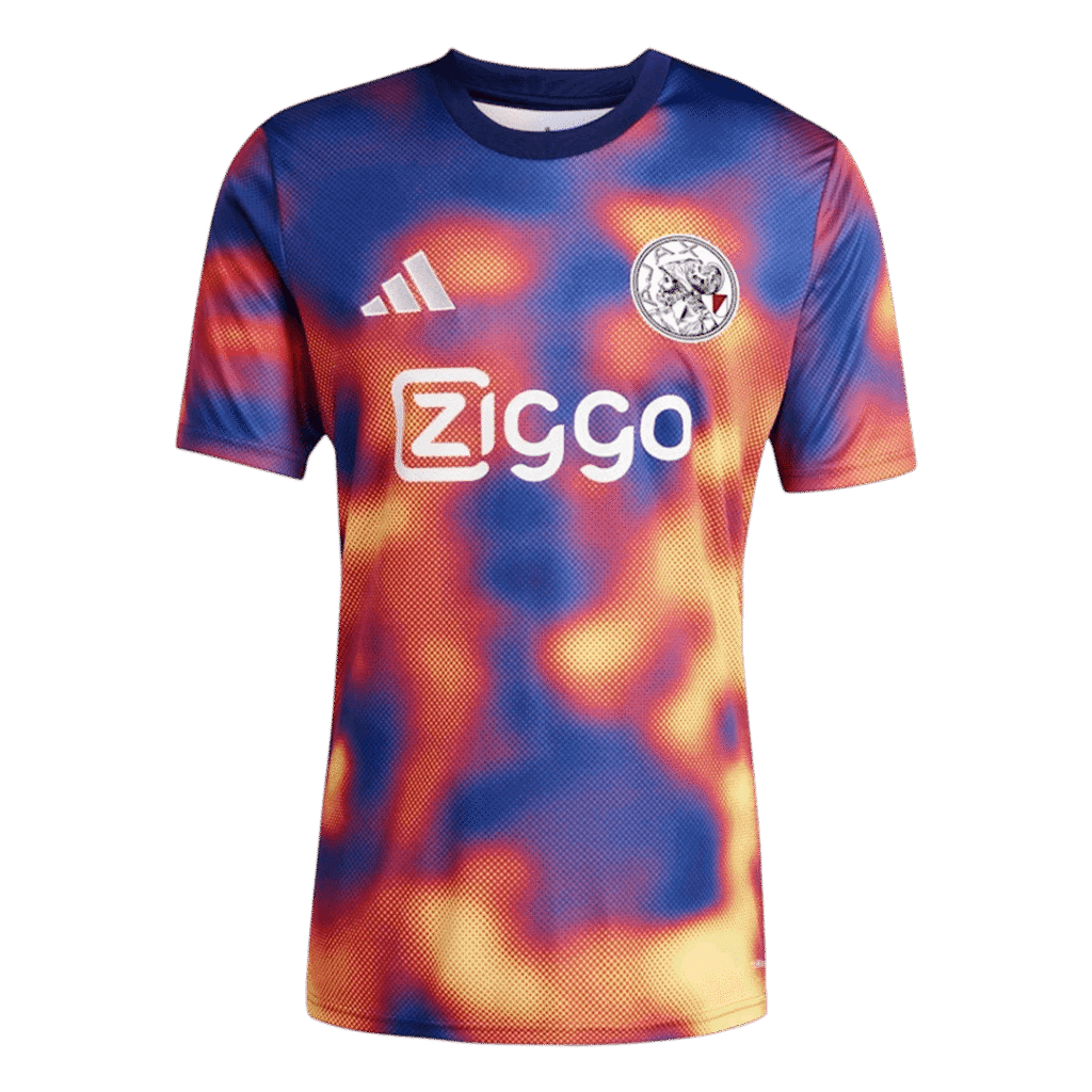 Ajax Pre-Match Soccer Jersey 2025/26 Colorful