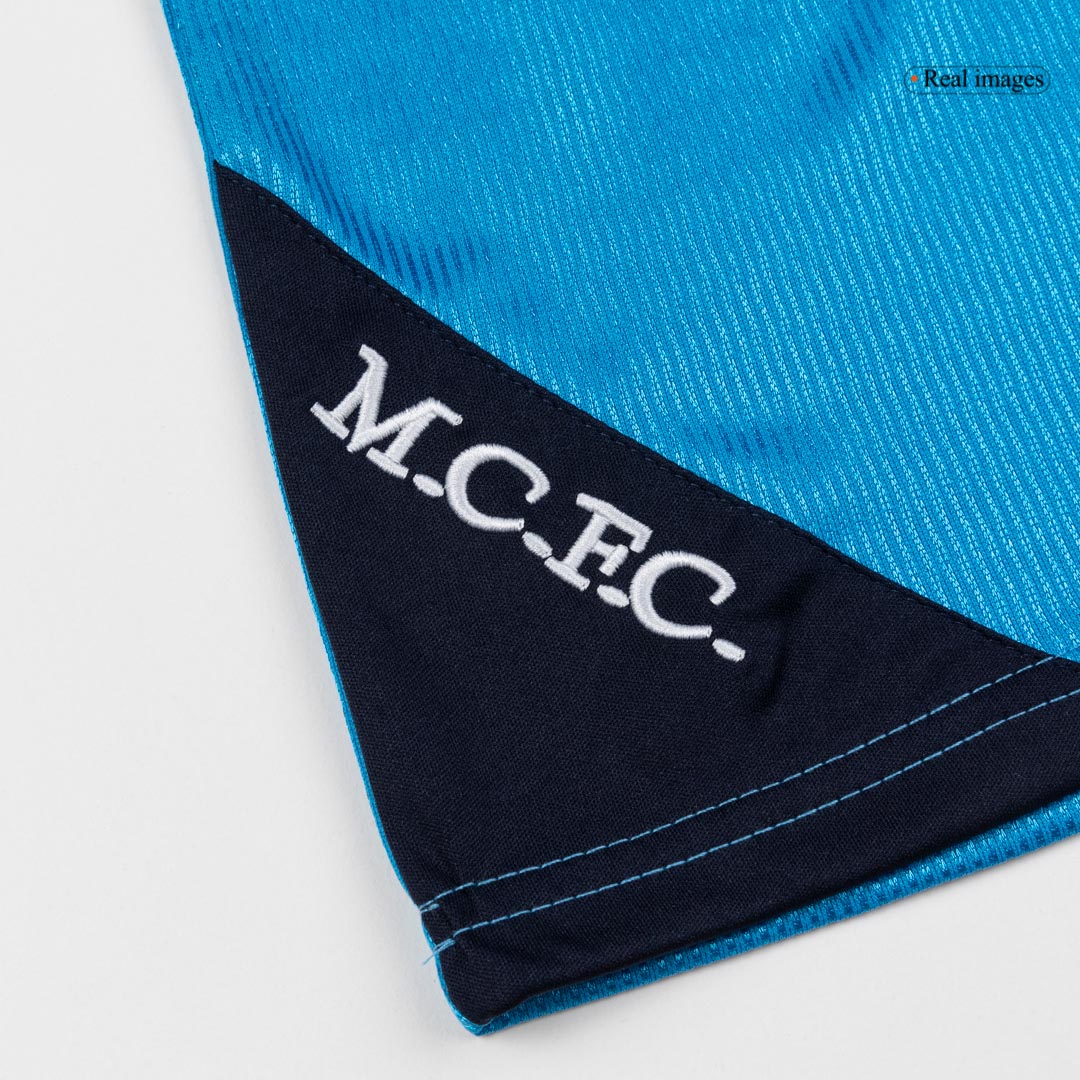 Retro Soccer Jersey Manchester City Home 1999/01 - Image 3
