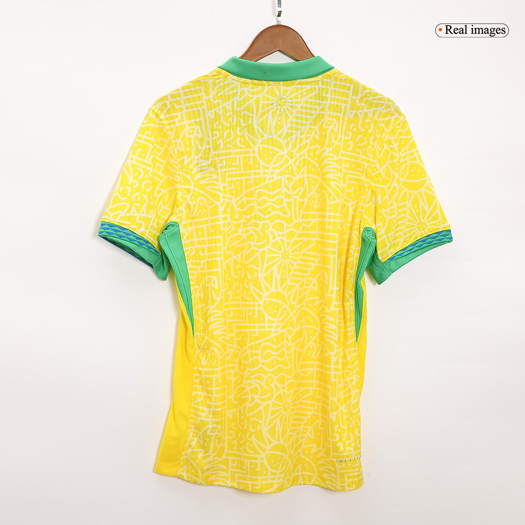Authentic Brazil Home Soccer Jersey Copa America 2024 - Image 8