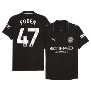 FODEN #47 Manchester City Away Player Version Jersey 2025/26