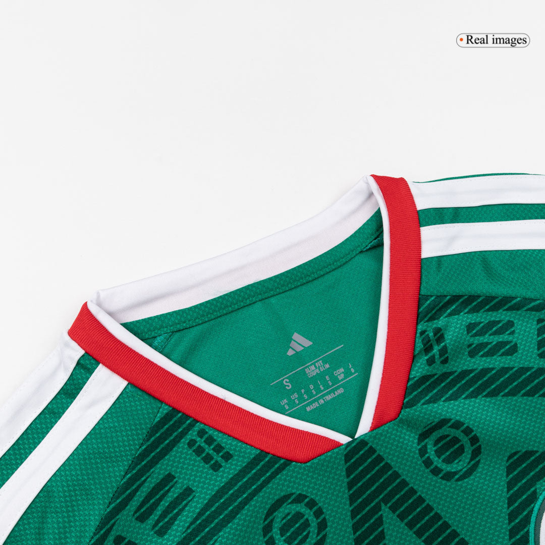 S.GIMENEZ #11 Mexico Home Soccer Jersey World Cup 2026 - Image 7