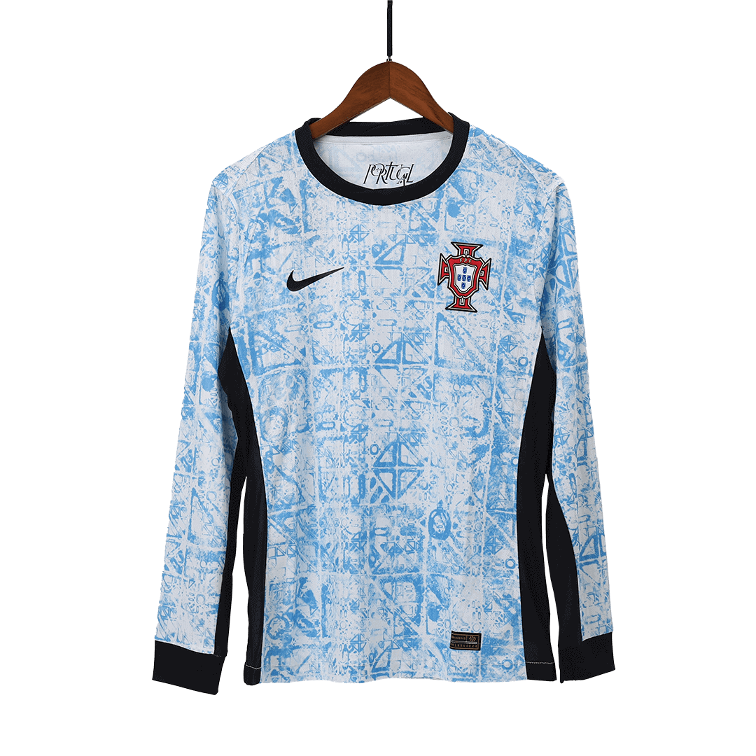 Authentic Portugal Away Long Sleeve Soccer Jersey Euro 2024 - Image 12