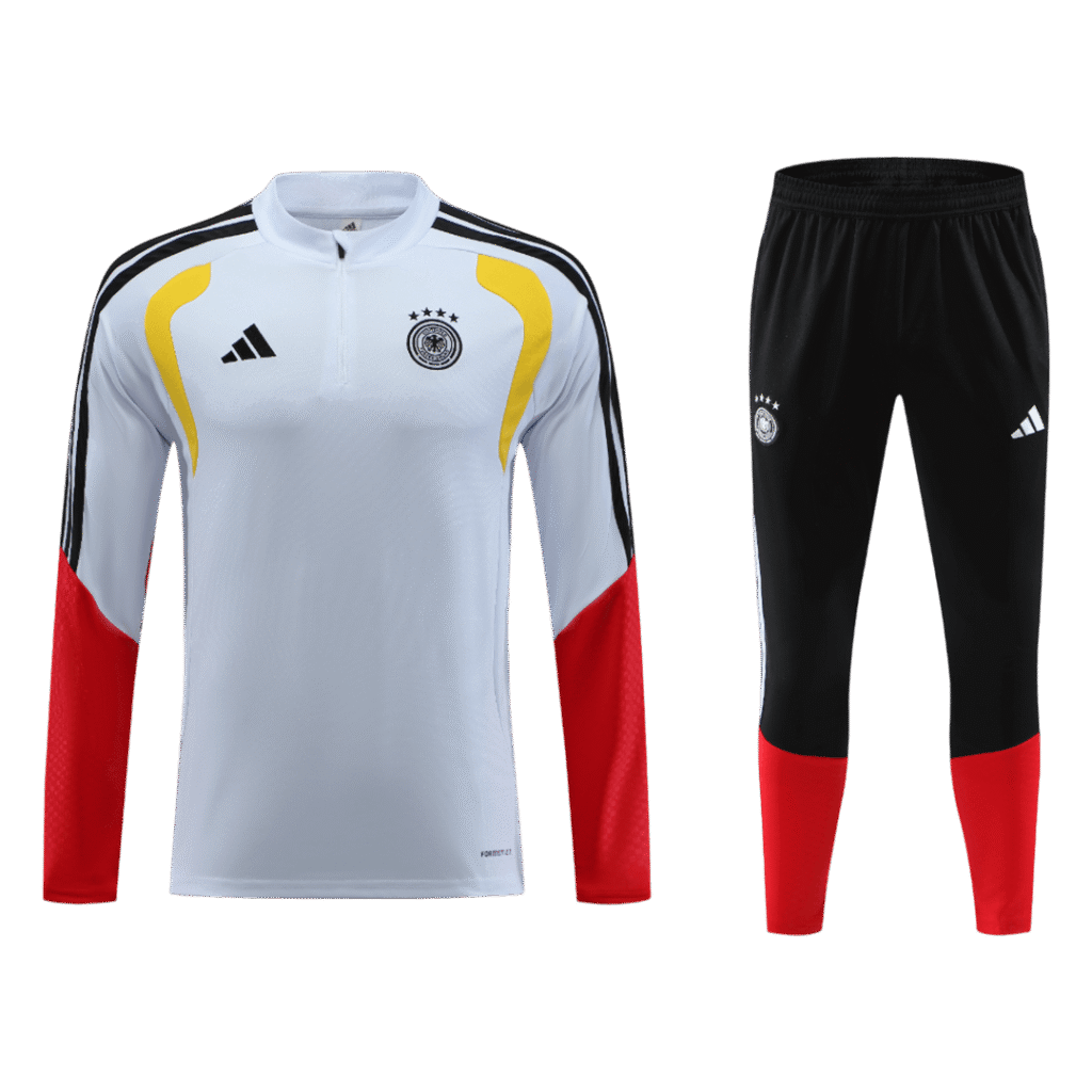 Germany 1/4 Zip Tracksuit 2026 Kids White