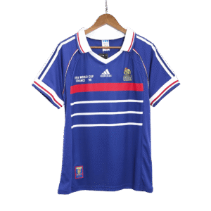 Retro 1998 France World Cup Home Soccer Jersey