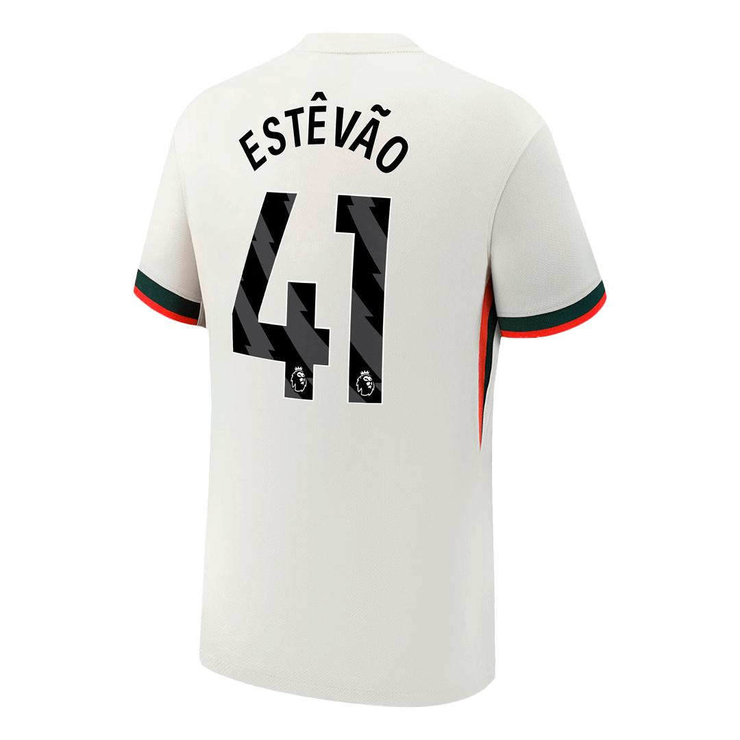 ESTÊVÃO #41 Chelsea Away Soccer Jersey 2025/26 - Image 10
