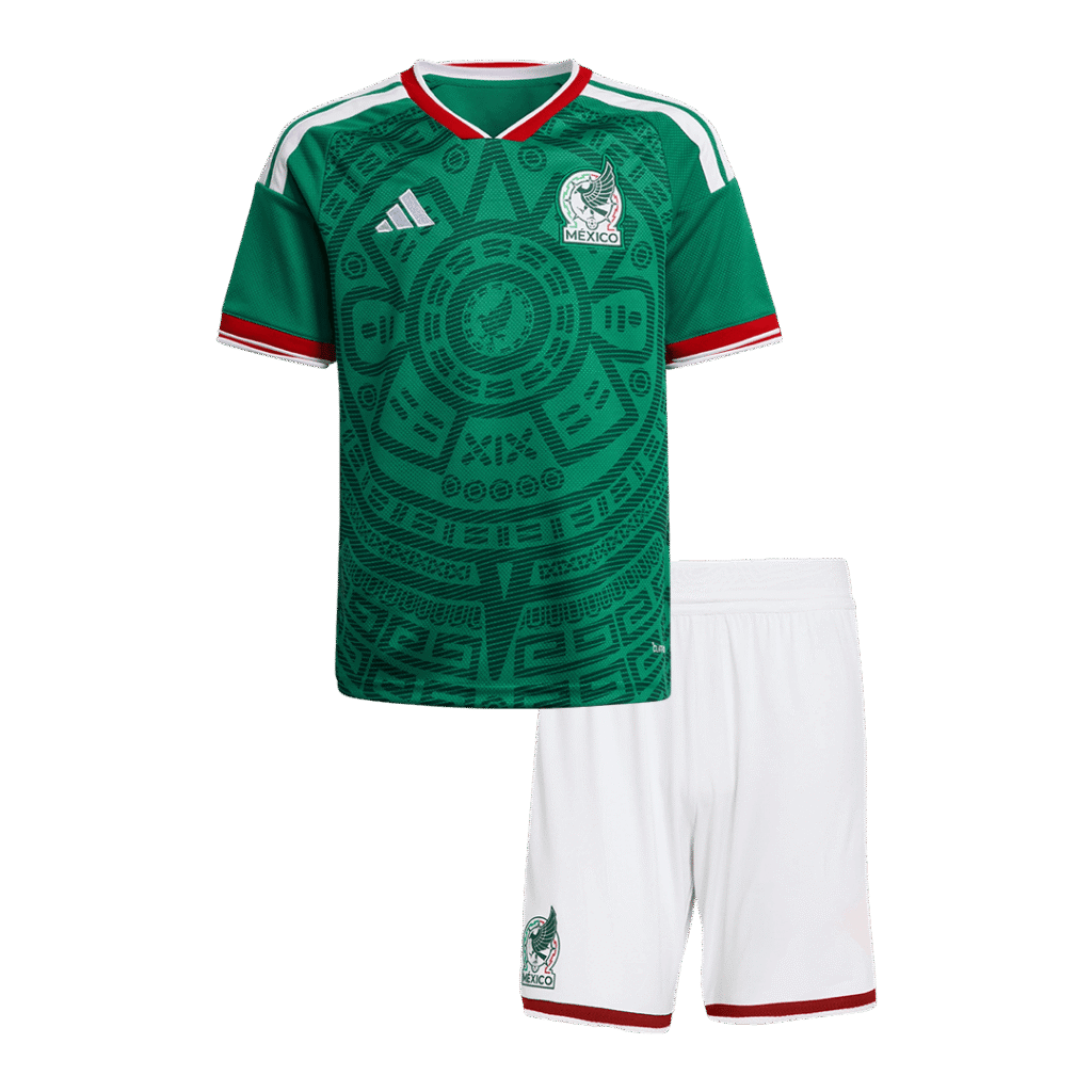 Mexico Home Kids Soccer Jerseys Kit 2025/26