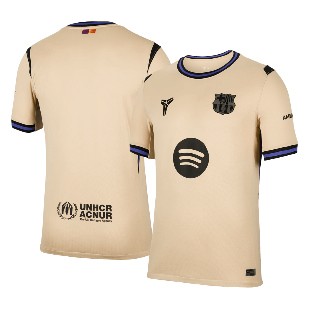 Barcelona x Kobe Bryan Soccer Jersey Away Custom Shirt 2025/26 - Image 5